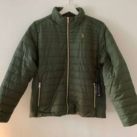 Green U.S Polo. Assn winter coat - Picture 1 of 7